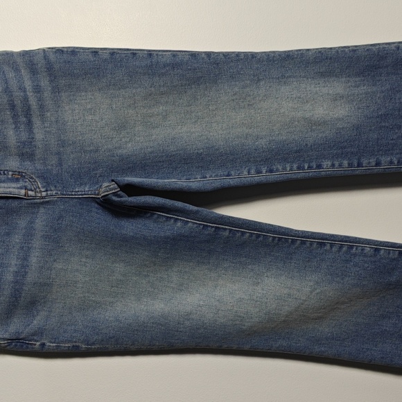 MADEWELL Curvy Kick Out Crop Jeans in Light Wash Size 26 - Picture 7 of 16